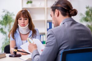 An accident victim gets help from a Riverside premises liability lawyer.